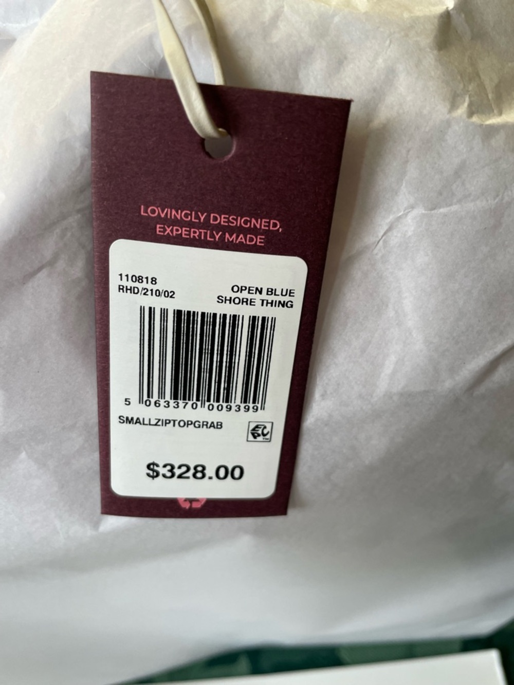 NWT Radley London Shore Thing Small Blue Leather Satchel🌞☀️🌅 - Picture 12 of 16